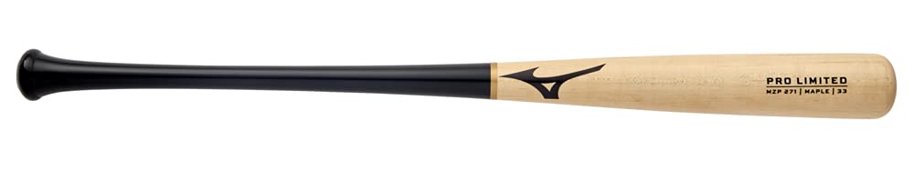 Bate de béisbol de madera de arce duro Mizuno Pro con barril comprimido 4