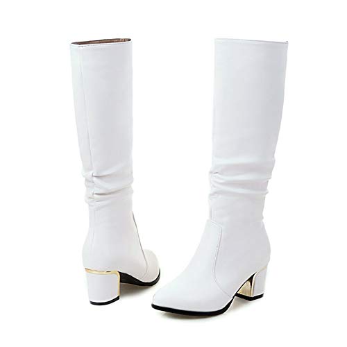 Stivali al ginocchio da donna Stivali a punta con