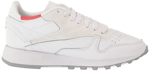 Image of Reebok Unisex-Adult Classic Leather Sneakers for Women - Black Or White Tennis Shoes Womens Size 5 to 11 Legacy
