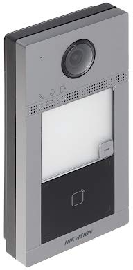 Post de exterior videointerfon IP Hikvision DS KV8113 WME1(C) WIFI 1 x buton de apelare( pentru o singura familie  permite ape