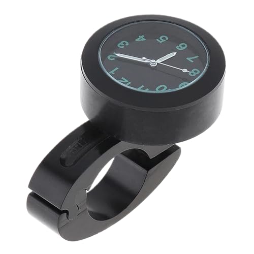 Lenkeruhr, Motorraduhr Lenker - Motorraduhr Aus Metall Mit Lenkerhalterung,Resistente a la ropa, Stoßfeste Zeituhr, Outdoor-Lenkeruhr