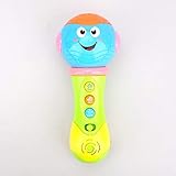 SUGOO Toy for 1 Year Old Girl Toy Microphone for 2-3 Year Old Baby Girls Kid Toy for 3-12 Months Toddler Boy Gift for 1-3 Year Old Girl Microphone Toy for Age 1 2 3 Girl Boy Birthday Gift for 6-18