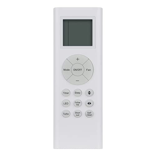 VINABTY Nuevo RG66A1-BGEF Air Conditioner Mando a Distancia de Repuesto RG66A1/BGEF Reemplace Control Remoto para MIDEA Air Conditioner RG66A1/BGEF RG66A1-BGEF RG66A1 BGEF Remote Controller