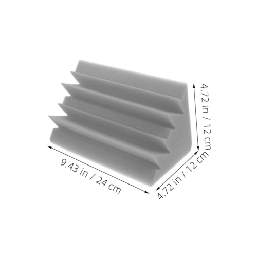 10 piezas paneles absorbentes de sonido esponja acústica para estudios musicales, teatros y espacios de grabación, control acústico y reducción de ruido miniatura 7