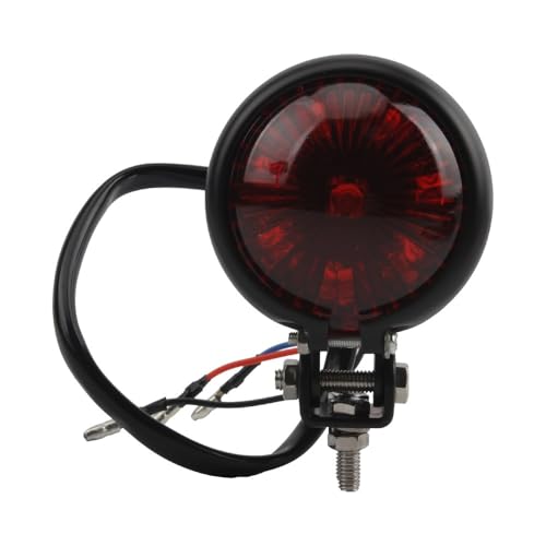 Feu arrière de moto 12V rouge pour Chopper et Bobber