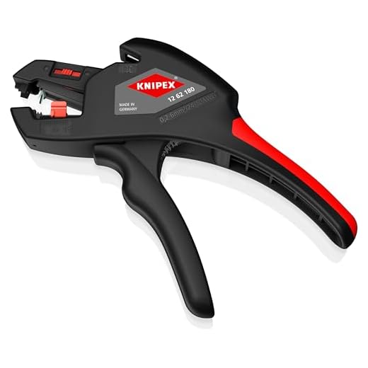 KNIPEX 12 62 180 Automatische Abisolierzange 180 mm