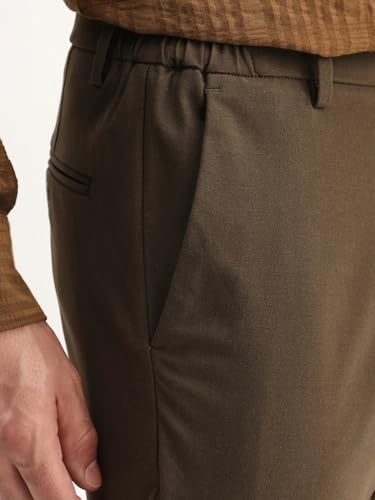 Image of Rare Rabbit Regular fit Plain Trouser