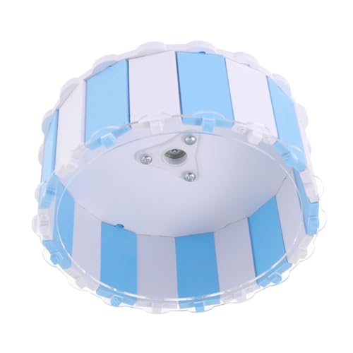 GRIRIW Silent Running Wheel for Hamster Exercise Toy Pet Plaything No Bracket Compact Lightweight