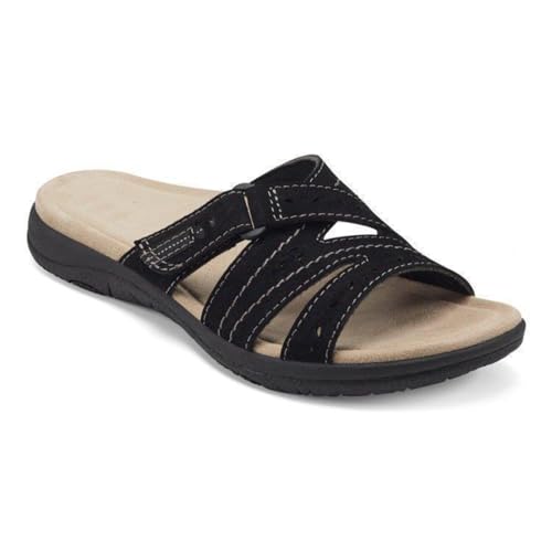 Sandales de marche confortables contre pieds sensibles été noir 39
