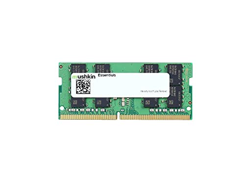 Mushkin 32GB Essentials DDR4 PC4-3200 3200 MHz 22-22-22-52 SODIMM f MES4S320NF32G