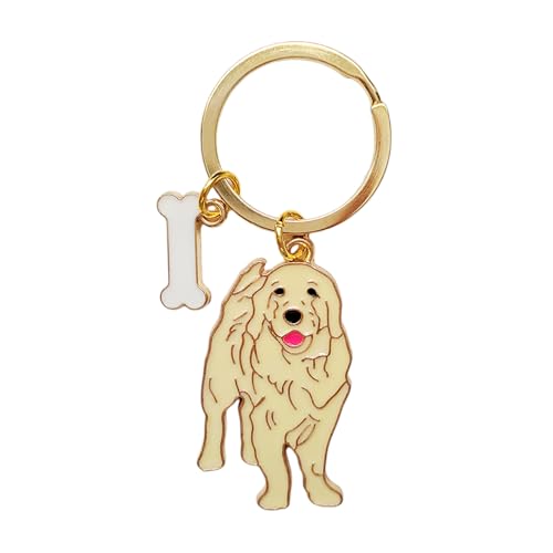 POYAMUSE Enamel Dog Pet Keychain - A Heartwarming Memorial and Ad...