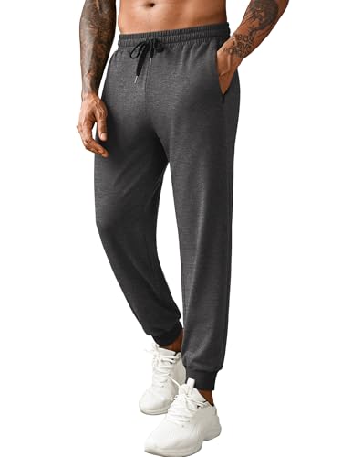 COOFANDY Men's Sweatpants Joggers Workout Casual Athletic Gym Pants Lightweight Elastic Wasit Sweatpants with Pockets3