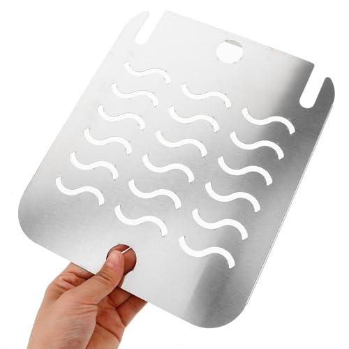 Pantalla de reemplazo para freidora Homoyoyo, filtro de crumb de acero inoxidable grueso, colador de aceite para accesorios de freidora eléctrica, suministros para cocina miniatura 4