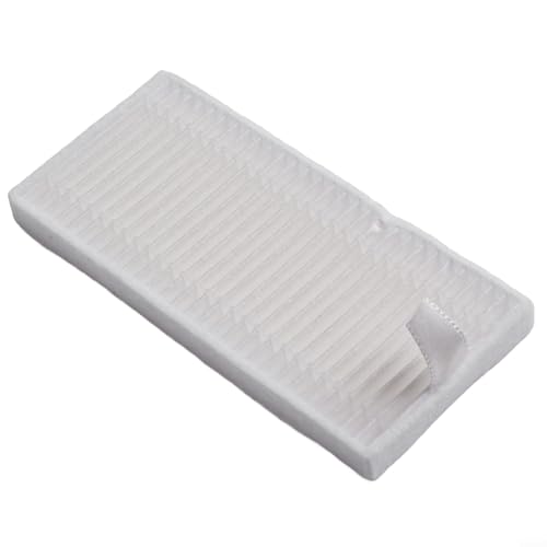 Eawfgtuw Filtro di ricambio per aspirapolvere robotico, lavabile e riutilizzabile, bianco, 9 x 4 cm, compatibile con robot aspirapolvere