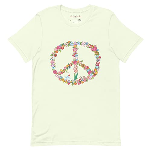 Mary Engelbreit Floral Peace Unisex T-Shirt