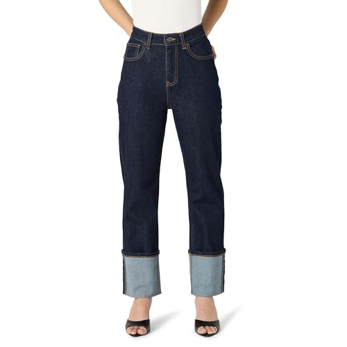 The Drop Women's Belle Foldover Straight Leg