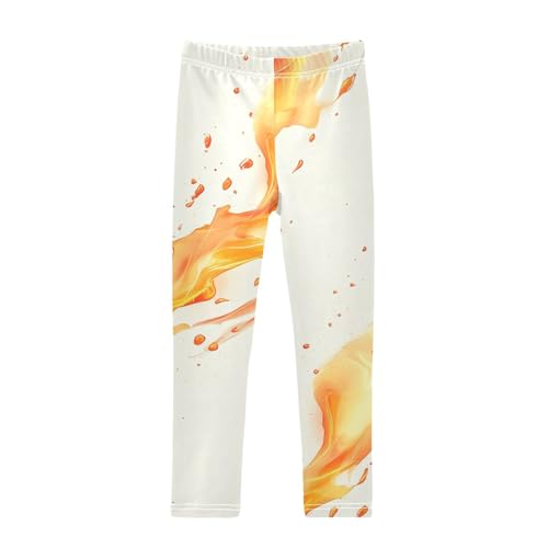 Girls Leggings Flaming Hot Fire Toddler Girls Clothes Leggings for Girls Toddler Girls Leggings 3-4T