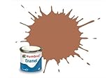 Humbrol Model Enamel Paint No.119 Matt Light Earth, AA1314