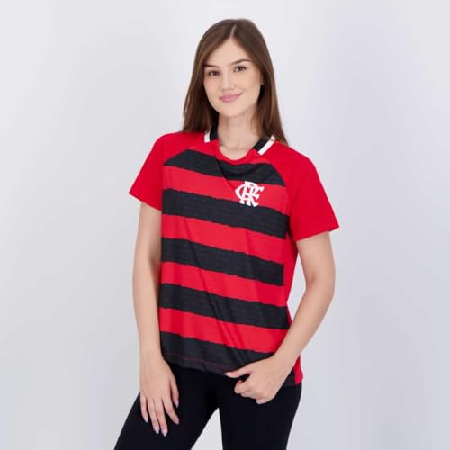 Camisa Flamengo Manto Feminina Vermelha