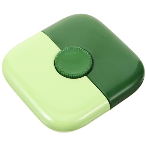 Genérico Recortadora de Puntas Abiertas 2 1 para Mujer y Niña Peine Recortador Manual Portátil de Plástico Color Aguacate Multiusos para Cabello y Puntas Abiertas Uso Doméstico