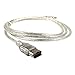 HQRP FireWire Cable Cord Compatible with JVC VC-VDV206U IEEE 1394 4pin to 6pin Replacement