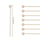 10 Stück Holzschlägel,Liwein Mallet Drumsticks Holz,Schlägel Klangstäbe,Holzschlägel Marimba für Xylophon Holzblock Glocken Kinder Anfänger Erwachsene