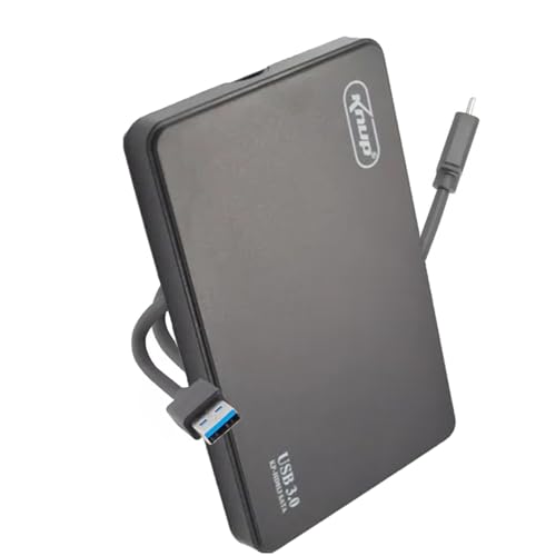 HD Externo 500GB Slim USB 3.0 SATA 2.5” Knup – Compatível com PC, PS4, PS5, Xbox, Smart TV e Notebook