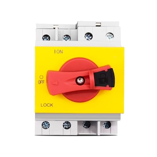Aislador solar manual de 1200V y 32A con alta capacidad de corte