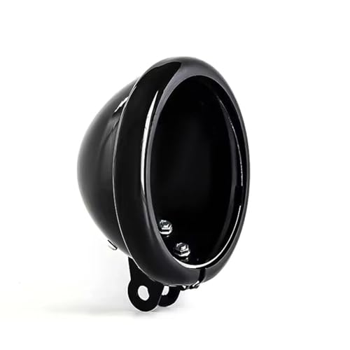 Phare noir pour moto Harley résolvant le manque de visibilité de nuit