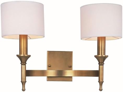 Maxim Fairmont-Two Light Wall Sconce in Rustic style-18 Inches Wide by 13 inches high