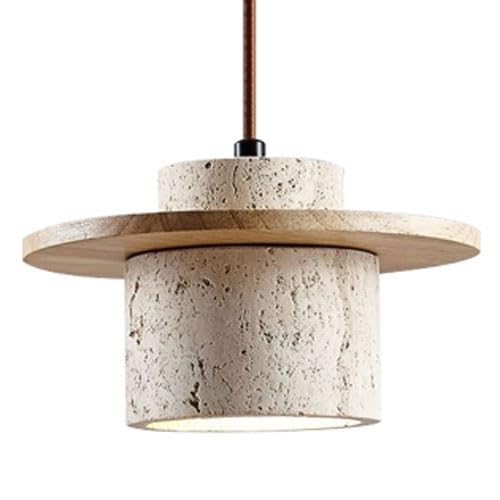 Lámpara de mármol decorativa ideal para iluminar la isla de la cocina