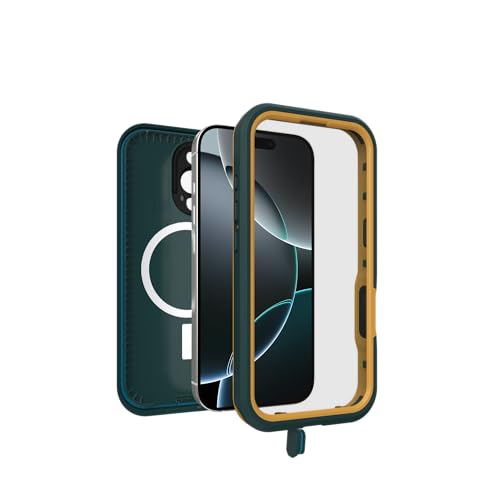Coque iPhone 16 Pro OtterBox FRĒ en plastique recyclé vert sauge - 4