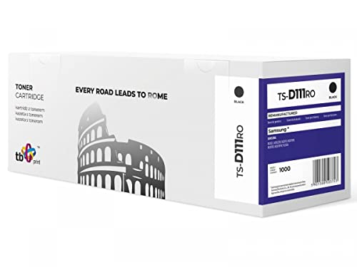 TB Print TS-D111RO Cartouche de Toner Noir Mat 1 pièce(s) - Toner pour imprimantes Laser (1000 Pages, 1000 Pages, Noir Mat, 1 pièce(s))
