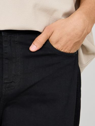 Image of Styli Men Balloon Fit Jeans with Pocket Construction | High-Rise Relaxed Fit Denim Pants | Comfortable Casual Everyday Wear | Stylish Wide-Leg Denim for Smart Casual Outfits