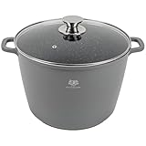 KARL HAUSMANN Aluguss Suppentopf mit Glasdeckel