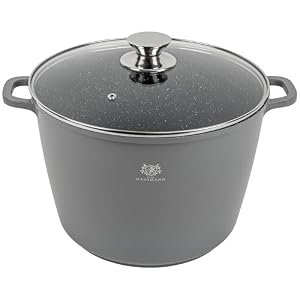 KARL HAUSMANN Aluguss Topf 28 cm 10 L mit Deckel, Induktion, Rund