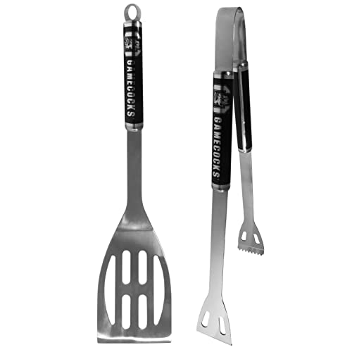 Siskiyou Sports NCAA South Carolina Fighting Gamecocks 2 pc Black BBQ Set, One Size, Black