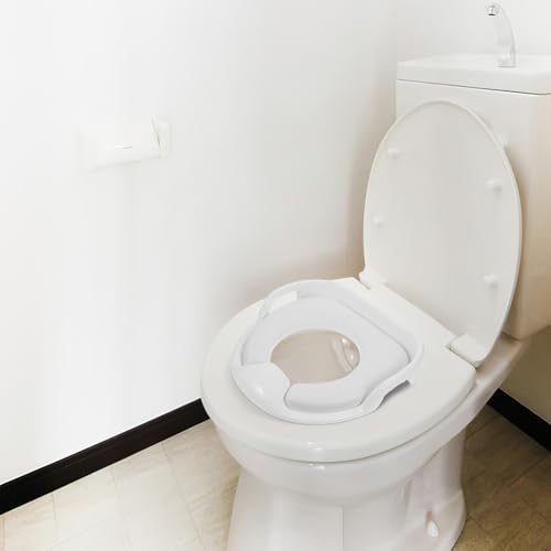 Siège de toilette d'apprentissage stable et réutilisable pour éviter les chutes - 5