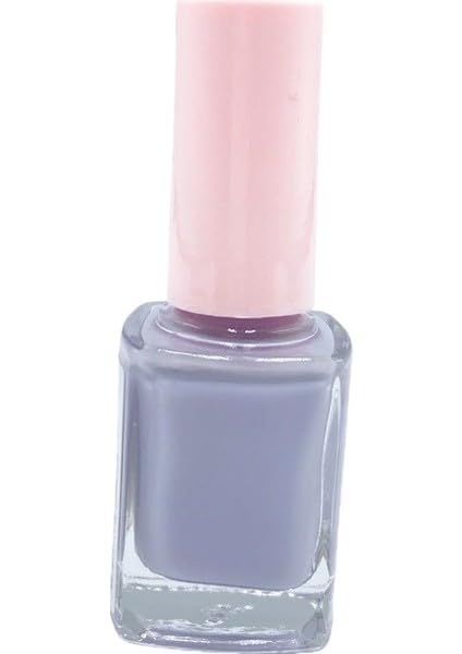 Pazariz 2'li Oje No: 610 + 113 ve Kurutucu Parlatıcı Cila Seti, Gri ve Pembe, 11 ml