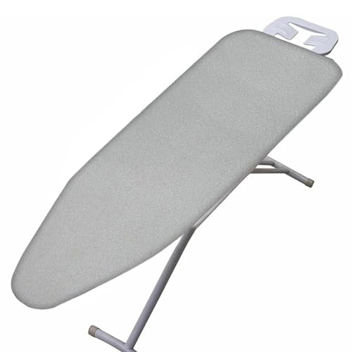 Tewzafiya Funda para tabla de planchar, resistente al calor, resistente a las manchas, acolchado de algodón grueso con borde elástico para tablas de planchar de tamaño estándar