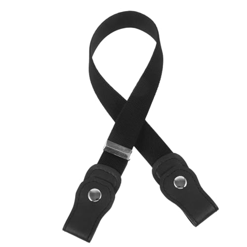 Adjustable Elastic No Buckle Belt for Boys and Girls and Adults Stretchy Denim Style Waist Belt for Boys and Girls Comfortable Universal Fit for Casual and Dress Wear