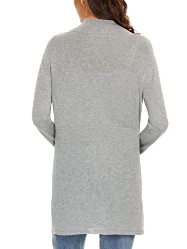 Image of Cardigan for Women Dressy Casual Long Sleeve Open Front Knit Cardigan Sweaters