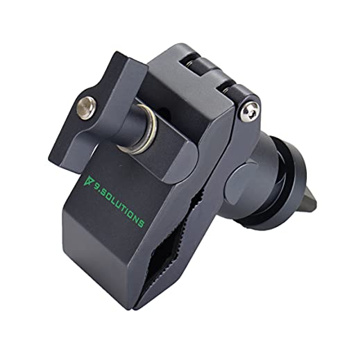 Image of 9.Solutions Python Clamp with Grip Joint, Unique Grip Head that Fastens onto Rods Ranging in Diameter from 1 /4 inch to 5 /8 inch, Max Load: 44lbs, 9.VP5081C