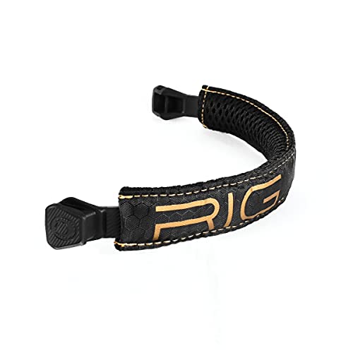 RIG 800 Series Replacement Headband Strap - Black with Copper RIG Logo