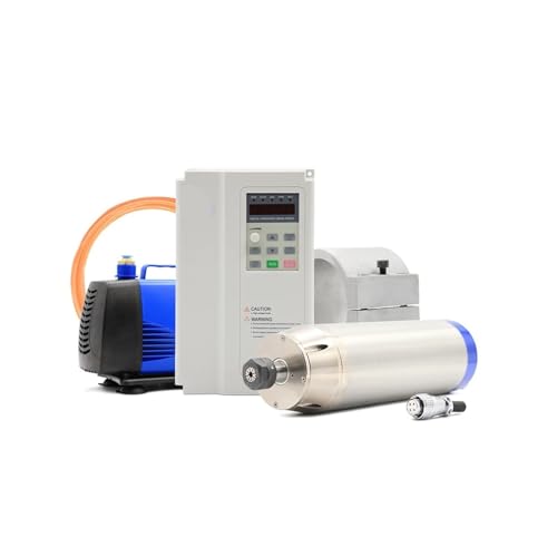 KACOME 3.7kw Metalworking Spindle Motor 800Hz Stainless Steel Copper Steel and Motor Speed Controller(400Hz-12000rpm,380v)