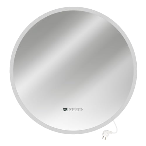 Infrarot Spiegelheizung Heizspiegel LM350-Pro rund Ø70cm 350W...