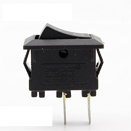 Interrupteur à bascule 2 PIN ON OFF G130 commutateur miniature tableau de bord voiture maison 10pcs