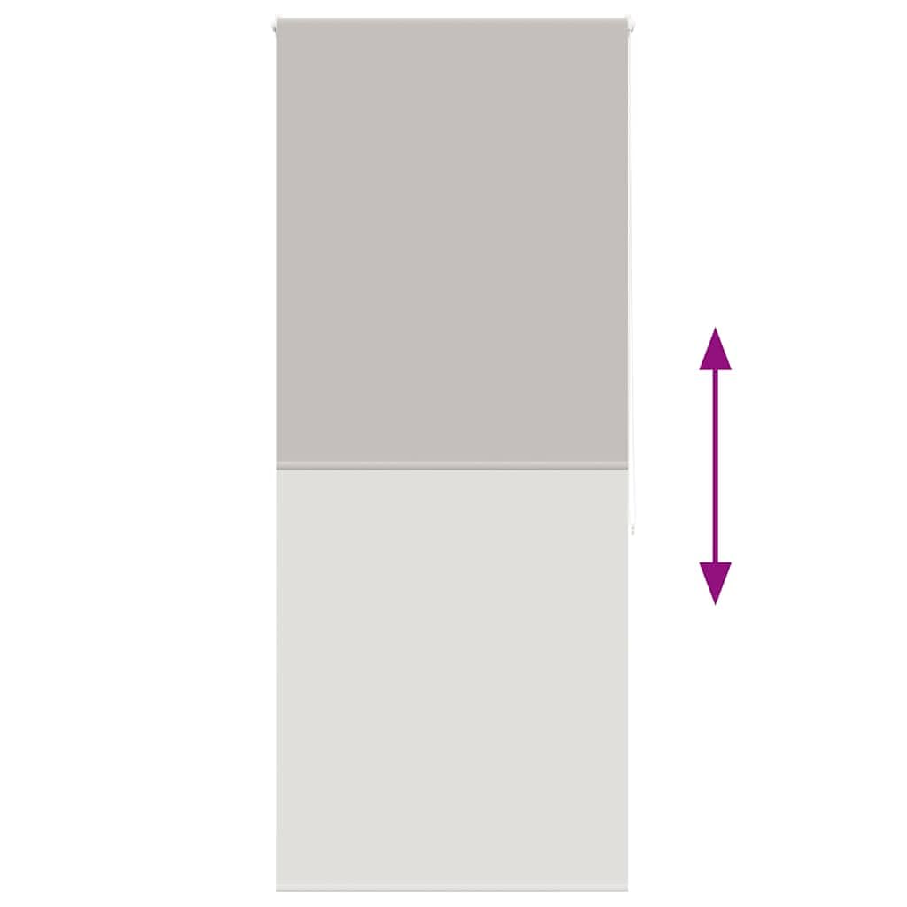 Tenda a rullo per doccia, 100 x 240 cm, grigio chiaro, PEVA, impermeabile, opaca, montaggio senza fori, per bagno e finestre, fissaggio incluso
