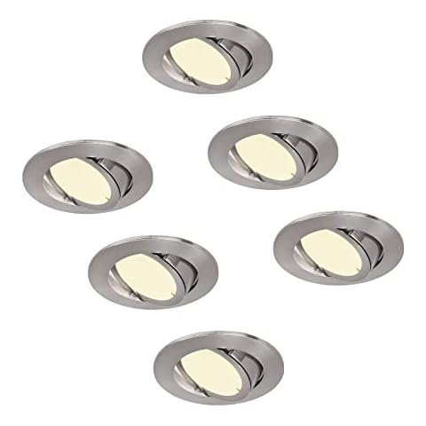 Juego de 6 focos led empotrables HCFEI Light Design Dreesbach Cover