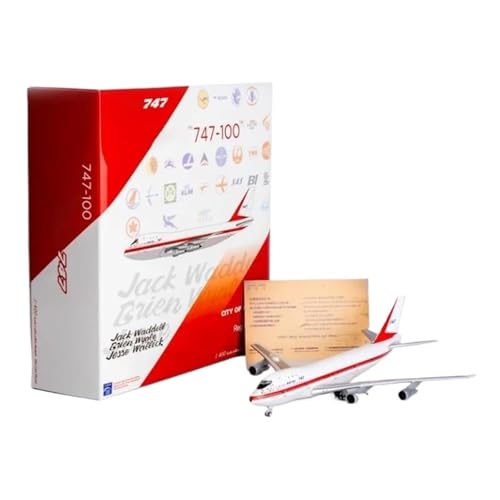 Modelo Boeing B747-100 a escala 1:400 réplica estática coleccionable de avión fundido a presión